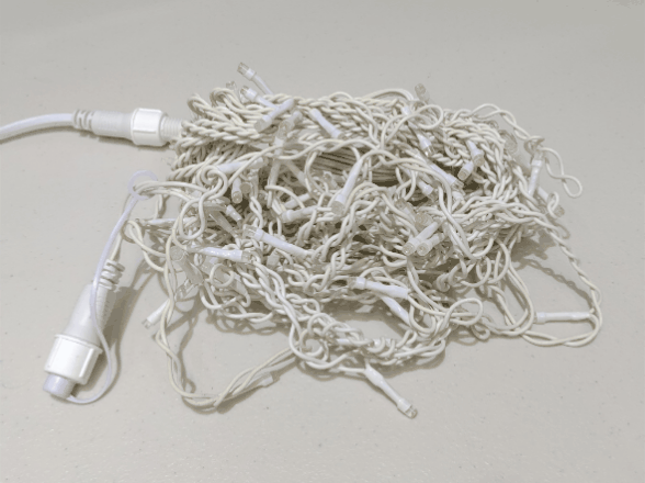 100顆LED冰條燈／桃紅-無跳機帶尾插可串接